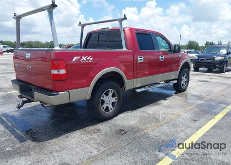 2008 Ford F-150 Lariat из США, поврежденный, VIN 1FTPW14V18FA36331